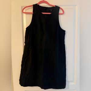 J.Crew Button Back Linen Shift Dress